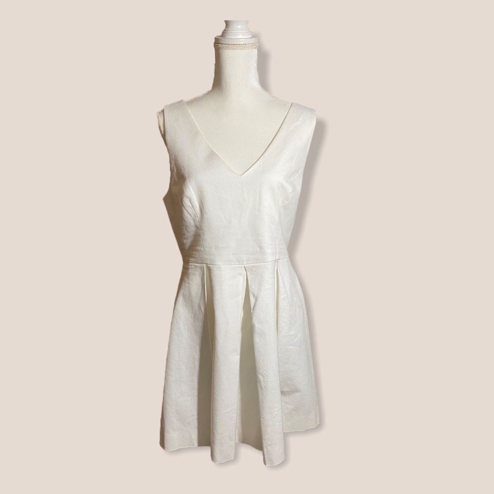 Joie Bessina Cotton Fit & Flare Dress Size Large - Picture 4 of 6
